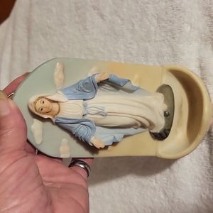 Vintage Holy Water Font